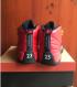 Nike Air Jordan XII 12 Retro red black white men Basketball Shoes