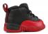 Air Jordan 12 Retro Td Flu Game 2016 Black Varsity Red 850000-002