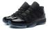 Nike Air Jordan Retro XI 11 Black Gamma Blue Women Shoes 378038 006