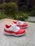 Nike Air Jordan 11 XI Low Varsity Red Cherry Retro White Leather kids shoes