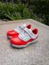 Nike Air Jordan 11 XI Low Varsity Red Cherry Retro White Leather kids shoes