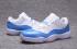 Nike Air Jordan XI 11 Retro Low Men Shoes White Light Blue 528895-106