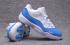 Nike Air Jordan XI 11 Retro Low Men Shoes White Light Blue 528895-106