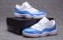 Nike Air Jordan XI 11 Retro Low Men Shoes White Light Blue 528895-106