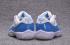 Nike Air Jordan XI 11 Retro Low Men Shoes White Light Blue 528895-106