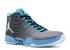 Air Jordan 29 Playoff Away Blue Photo White Black Cool 749143-014