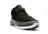 Air Jordan 22 Og Charcoal Metallic Dark Black Varsity Silver Red 317141-002