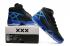 Nike Air Jordan XXX 30 Retro Men Shoes Black Cat Galaxy Royal Blue 811006