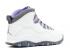 Air Jordan Wmns 10 Retro White Medium Violet Light Graphite 311770-151