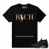 Match Air Jordan 14 DMP Country Club Rich Black T shirt