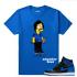 Match Jordan 1 Royal OG EscoBart OG 1s Royal T-shirt