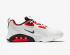 Nike Air Max 200 Summit White Platinum Tint University Red Obsidian CT1262-101