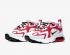 Wmns Nike Air Max 200 Icon Clash White Gym Red Half Blue AT6175-103