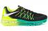 Nike Air Max 2015 Black Volt Hyper Jade White Mens Running Shoes 698902-003