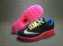 Nike Air Max 2016 GS Black Pink Volt Silver Running Shoes 807237-006
