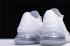 Nike Air Max 270 Flyknit Triple White White Pure Platinum AO1023 102