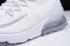 Nike Air Max 270 Flyknit Triple White White Pure Platinum AO1023 102