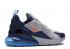 Nike Air Max 270 Gs Wolf Grey Photo Blue Midnight Navy 943345-015