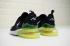 Nike Air Max 270 Lace Mesh Black Green White Athletic Shoes AH6789-018