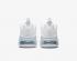 Nike Air Max 270 React GS Triple White Metallic Silver BQ0103-100