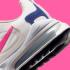 Nike Air Max 270 React White Navy Pink Navy Blue Shoes CU7833-101