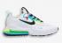 Nike Air Max 270 React Worldwide Pack White Blue Fury Black CK6457-100