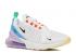 Nike Womens Air Max 270 101 Green Black Orange Safety White Glow DX2351-100