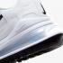 Wmns Nike Air Max 270 React White Black Metallic Silver CL3899-101