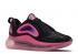 Nike Air Max 720 Gs Black Laser Pink AQ3196-007