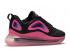 Nike Air Max 720 Gs Black Laser Pink AQ3196-007