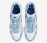 Nike Air Max 1 Blueprint White Dark Marina Blue Leche Blue DR0448-100