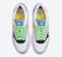 Nike Air Max 1 GS Daisy Grey White Yellow Running Shoes CW5861-100