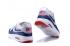 Nike Air Max 1 Ultra Flyknit Men Running Shoes Navy Blue Grey Red White 843384-009