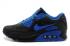 Nike Air Max 90 Black Dark Blue Shoes