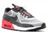 Nike Air Max 90 Cmft Prm Tape Chilling Medium Grey Red Black White 616317-006