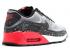 Nike Air Max 90 Cmft Prm Tape Chilling Medium Grey Red Black White 616317-006