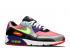 Nike Air Max 90 Exeter Edition Neon University Grey Volt Wolf Black Red DJ5917-600