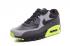 Nike Air Max 90 LTR Grey Black Yellow Mens Running Shoes 652980-007