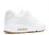 Nike Air Max 90 Leather Pa Ostrich Light White Gum Brown 705012-111