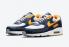 Nike Air Max 90 Michigan Navy White University Gold Shoes DC9845-101