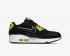 Nike Air Max 90 SE GS Black White Volt Racer Blue DA4670-001