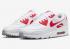 Nike Air Max 90 White University Red Grey Fog DX8966-100