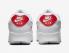 Nike Air Max 90 White University Red Grey Fog DX8966-100