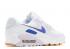 Nike Womens Air Max 90 White Doll Platinum Lapis Pure DX3316-100