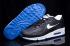 Nike Air Max 90 Essential Black White Blue 652980-001