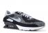 Nike Air Max 90 Ultra 2.0 Flyknit Oreo Platinum Grey Dark Black Pure Wolf 875943-005