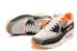 Nike Air Max 90 BR Breeze Grau Orange Turnschuhe Sneaker Shoes 644204-108