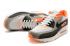 Nike Air Max 90 BR Breeze Grau Orange Turnschuhe Sneaker Shoes 644204-108