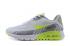 Nike Air Max 90 Ultra BR WMNS Shoes White Grey Flu Green 725061-007