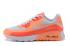Nike Air Max 90 Ultra BR WMNS Shoes White Sunset Glow Hot Lava 725061-100